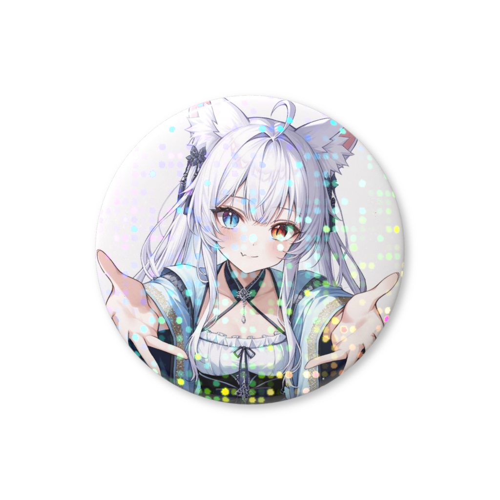 御坂海馨抱っこちぃてホログラム缶バッジ