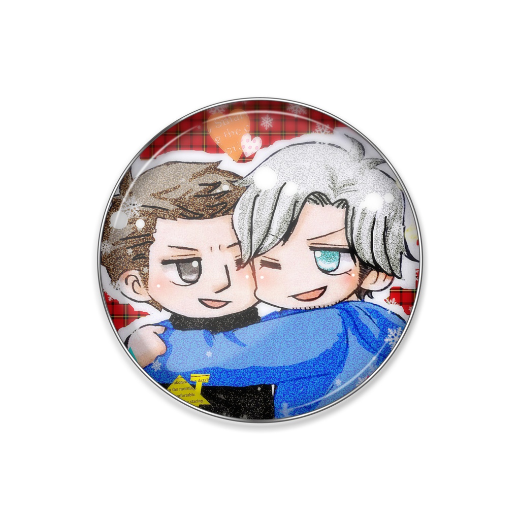 ピエ鷹クリスマス(ピンバッジ)