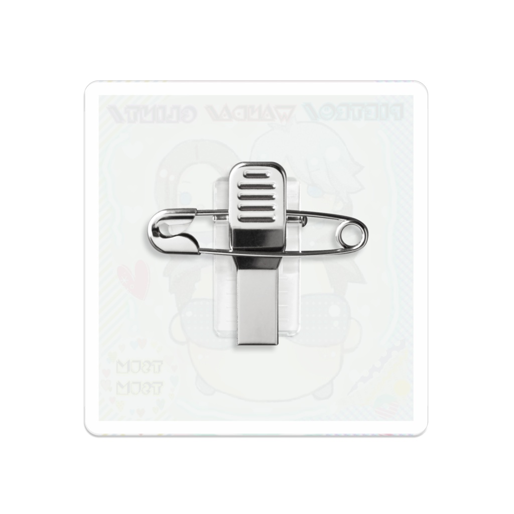 モフ鷹(アクリルバッジ)