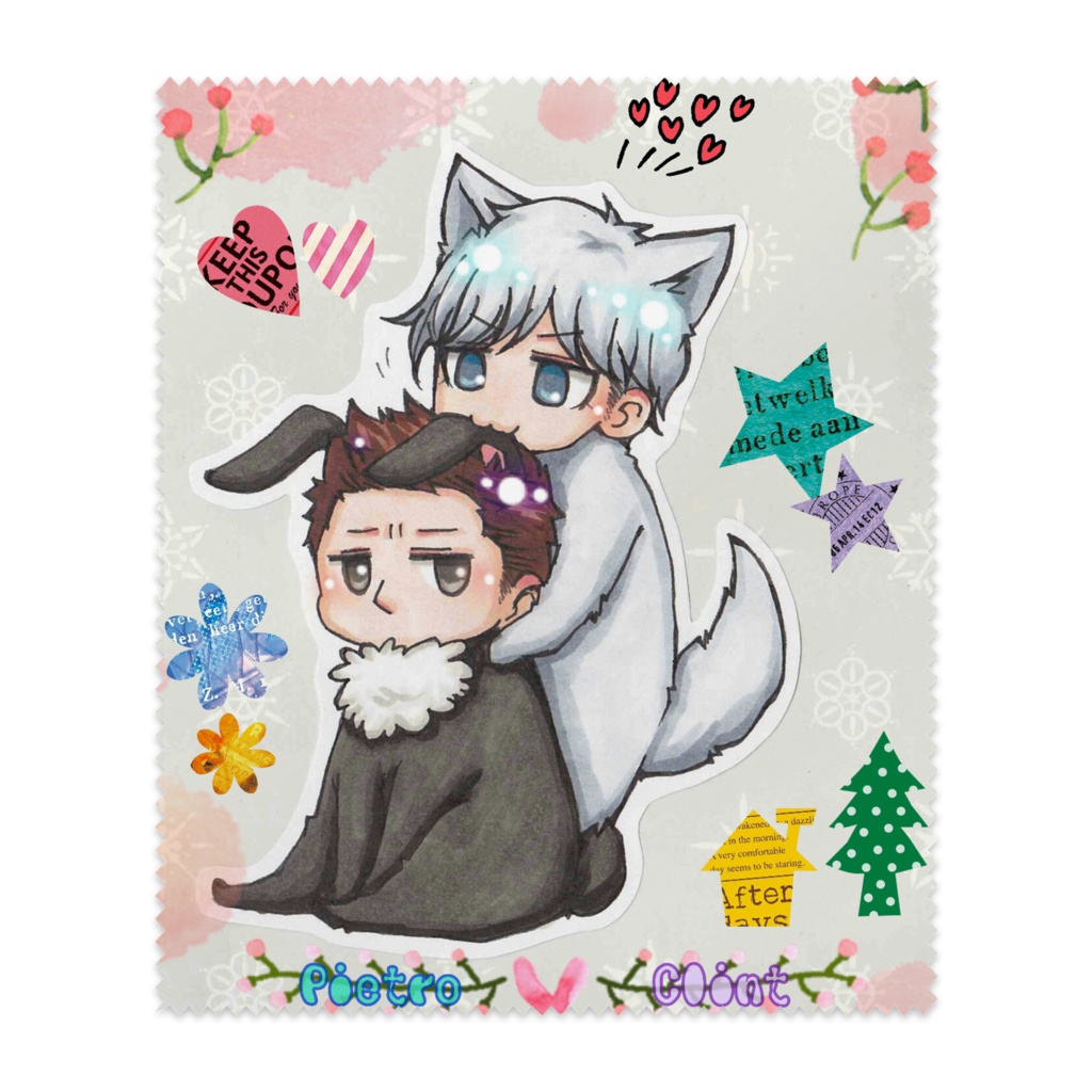 わんこピエ&うさクリント