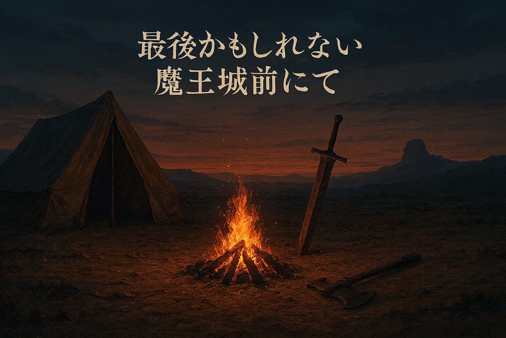 ソロジャーナル『最後かもしれない』