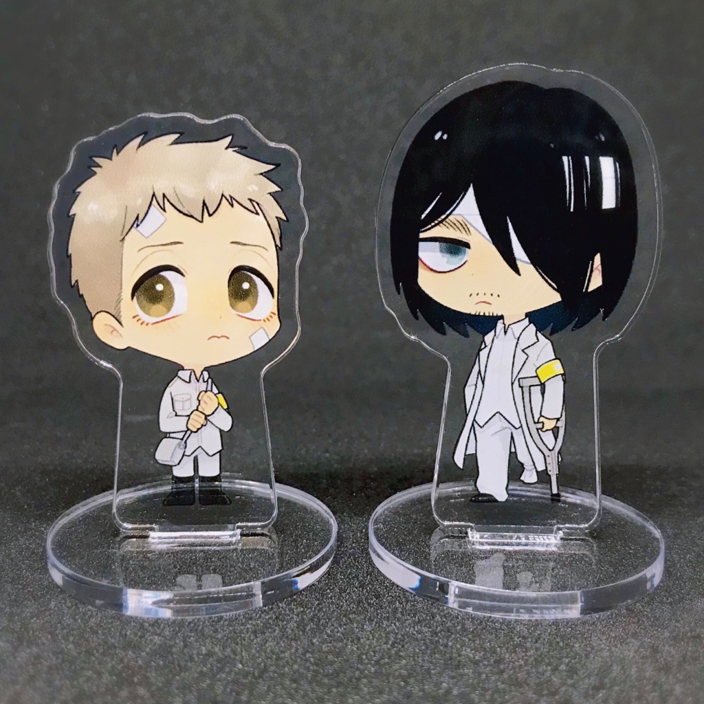 アクリルスタンド 負傷兵さんと少年 メテオラビット Booth