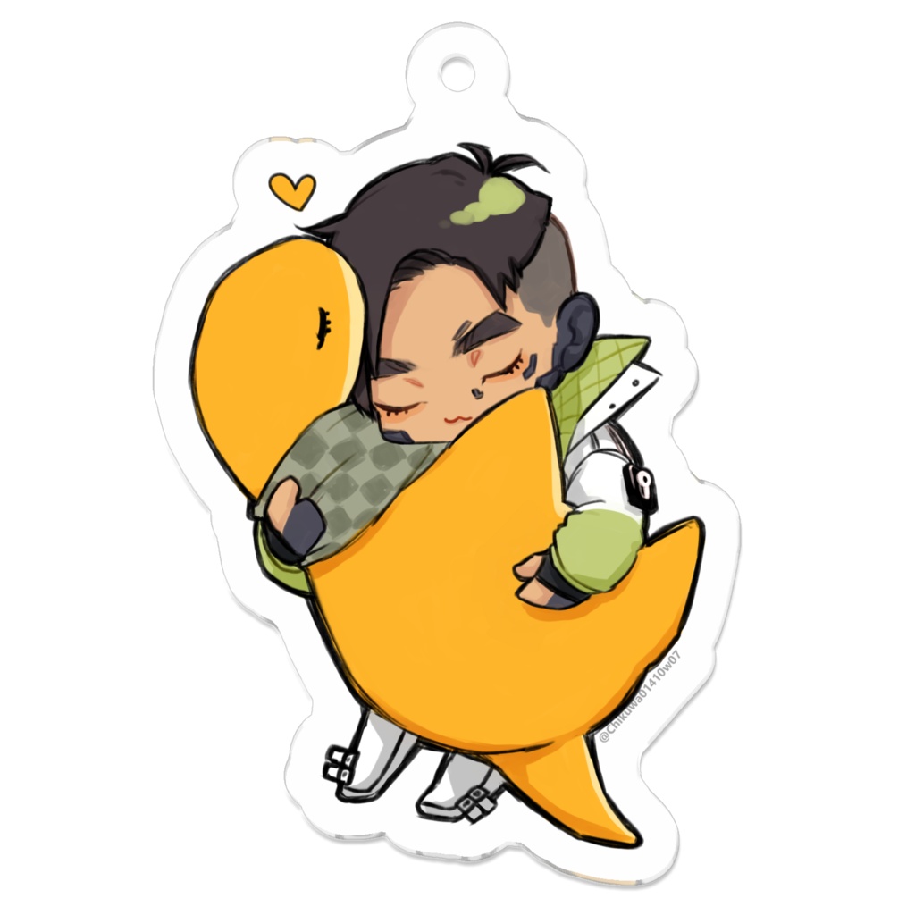 APEX CRYPTO & NESSIE KEYCHAIN