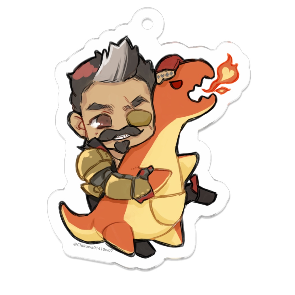 APEX FUSE & NESSIE KEYCHAIN