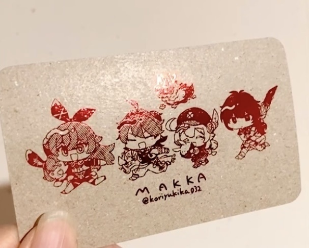 自立アクリルスタンド