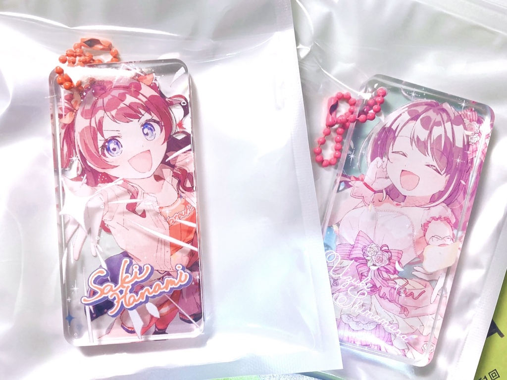 【咲季・卯月】ドミノアクキー