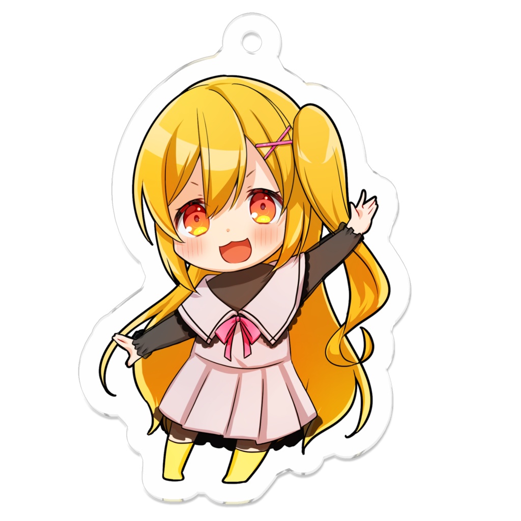 ちびスミレのアクリルキーホルダー