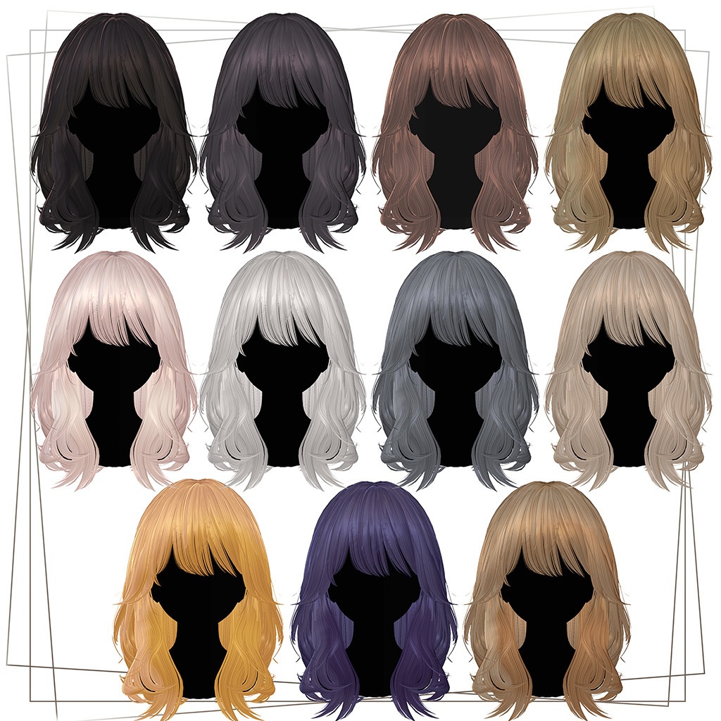 ゆる巻きくびれヘア