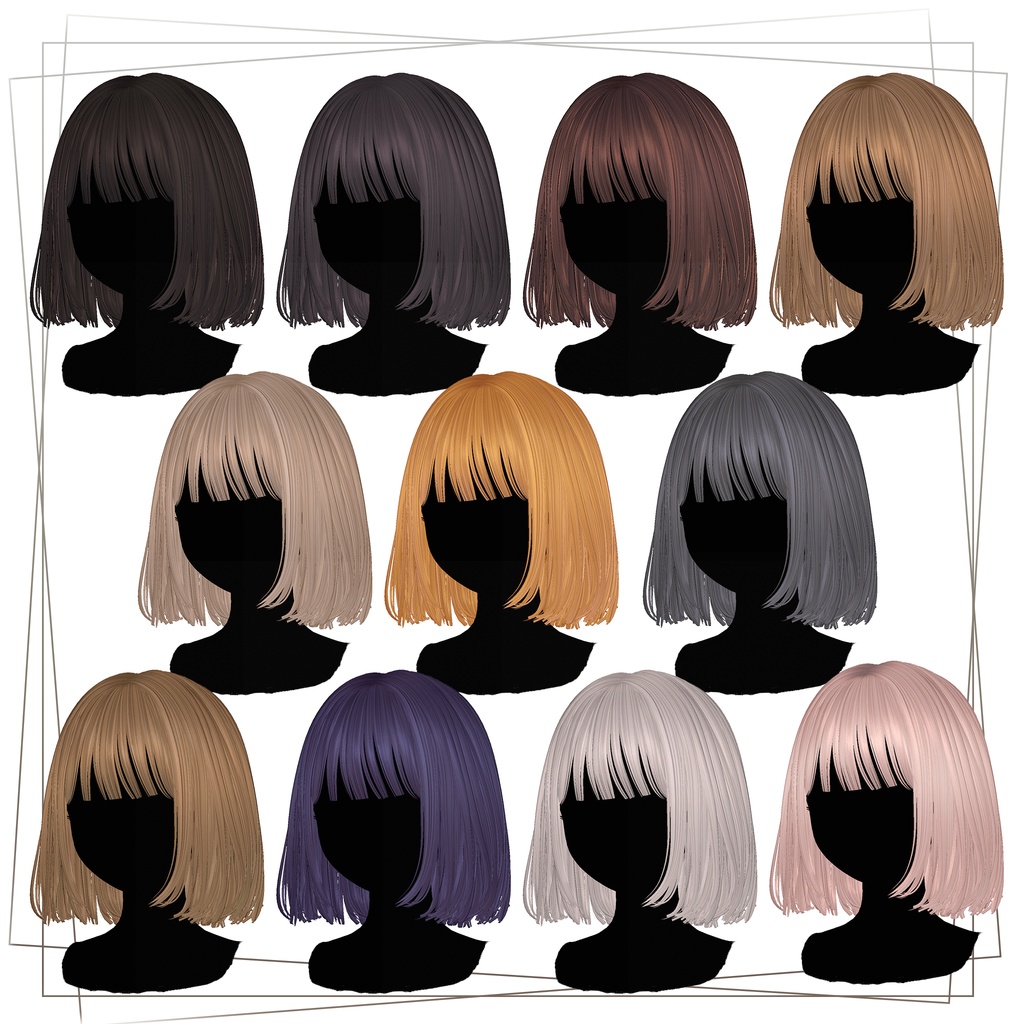 おとなショートボブヘア