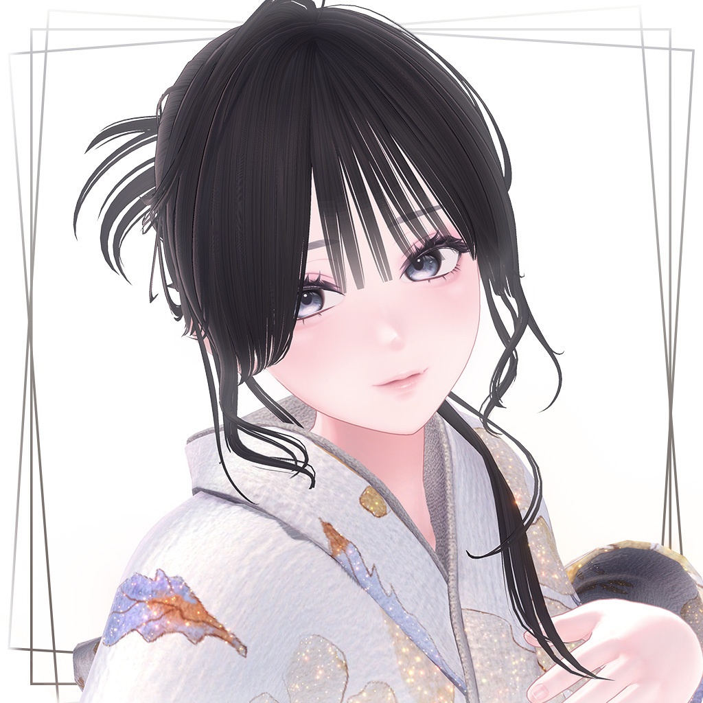 ゆるアップヘア