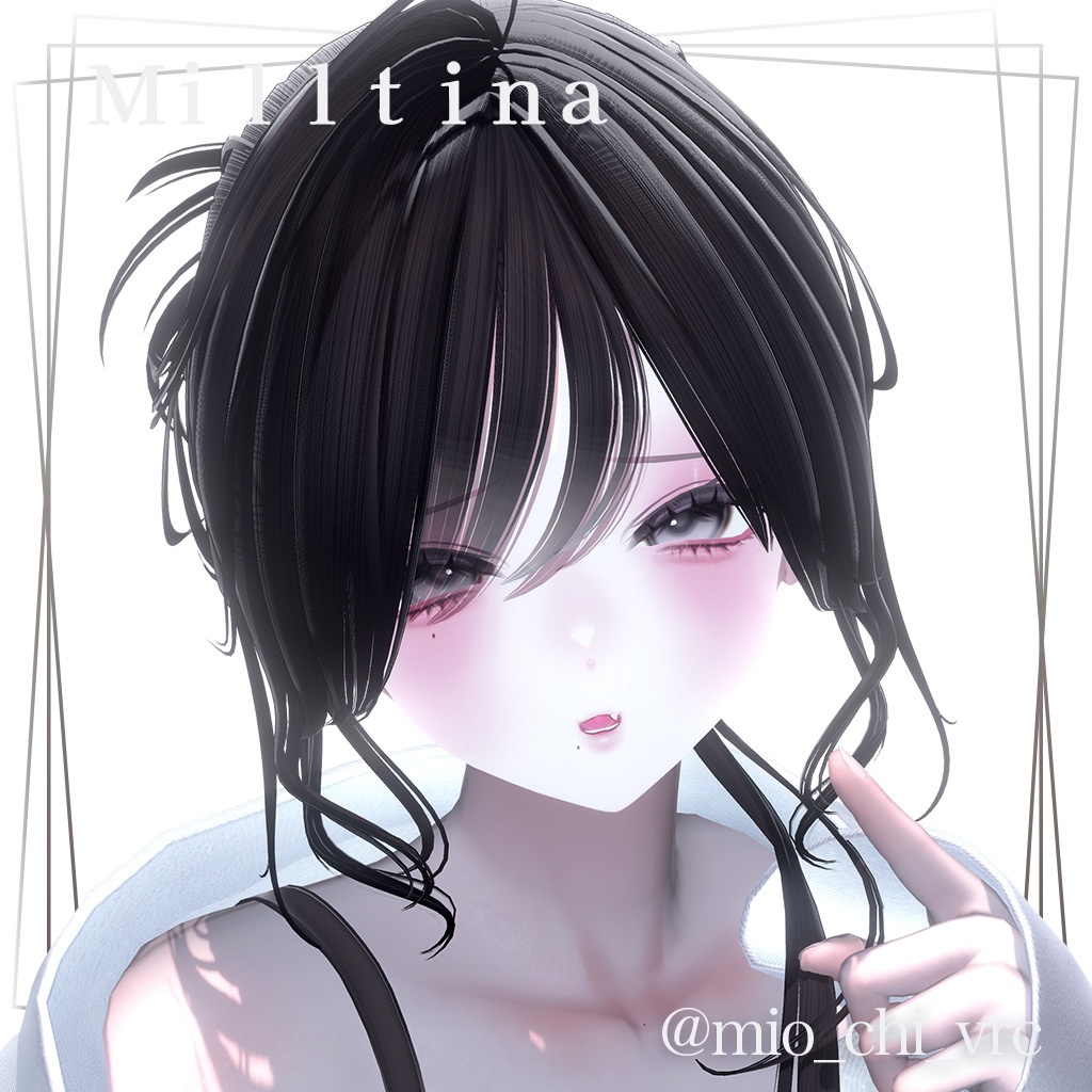 ゆるアップヘア