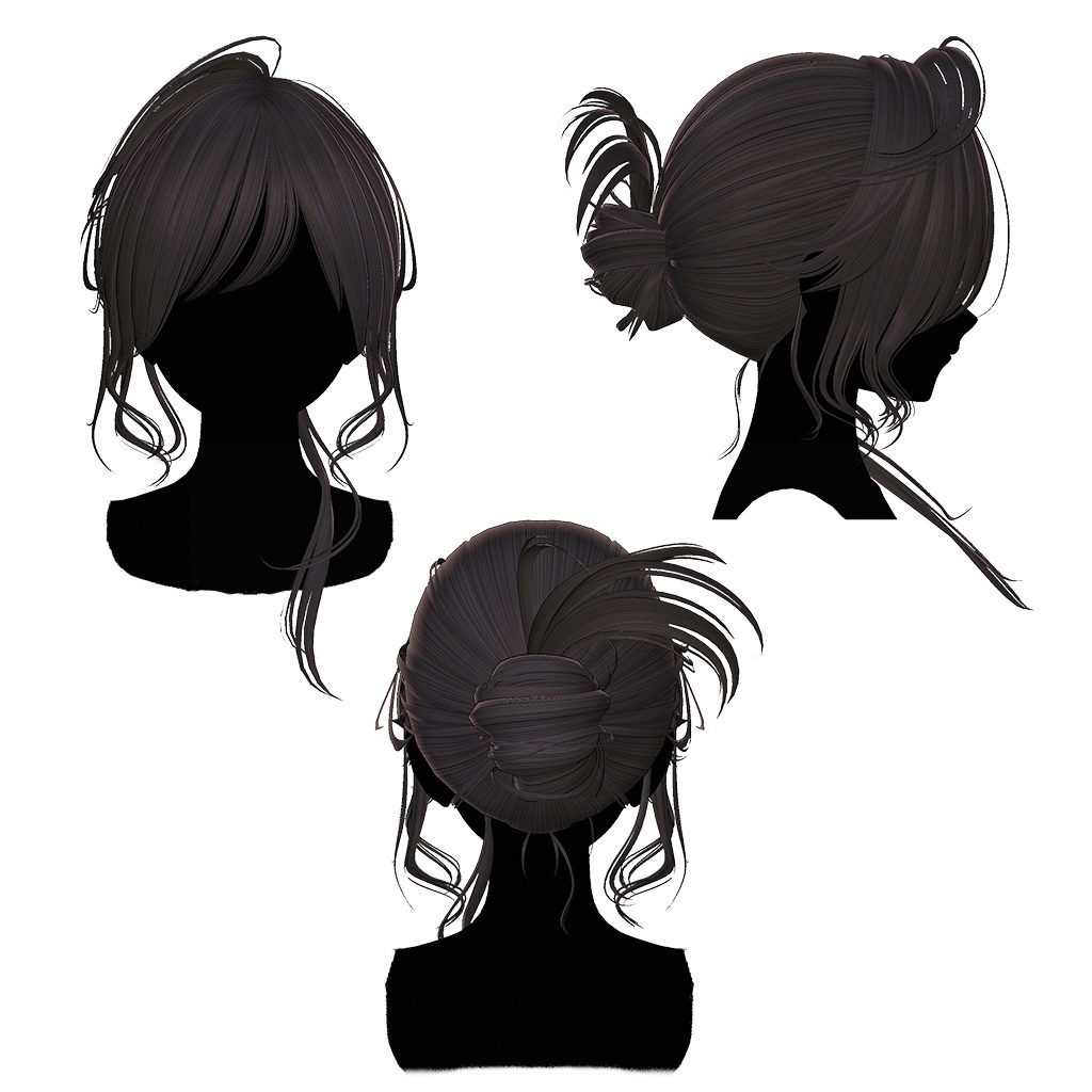 ゆるアップヘア