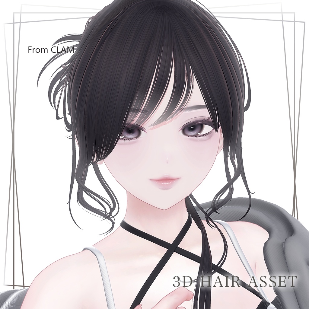 ゆるアップヘア