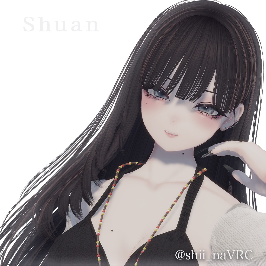 レイヤーロングヘア