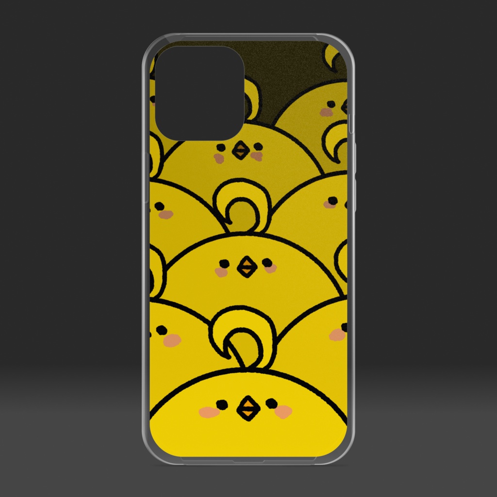 アホ毛ひよこちゃん量産計画クリアiPhone12 ProMaxケース