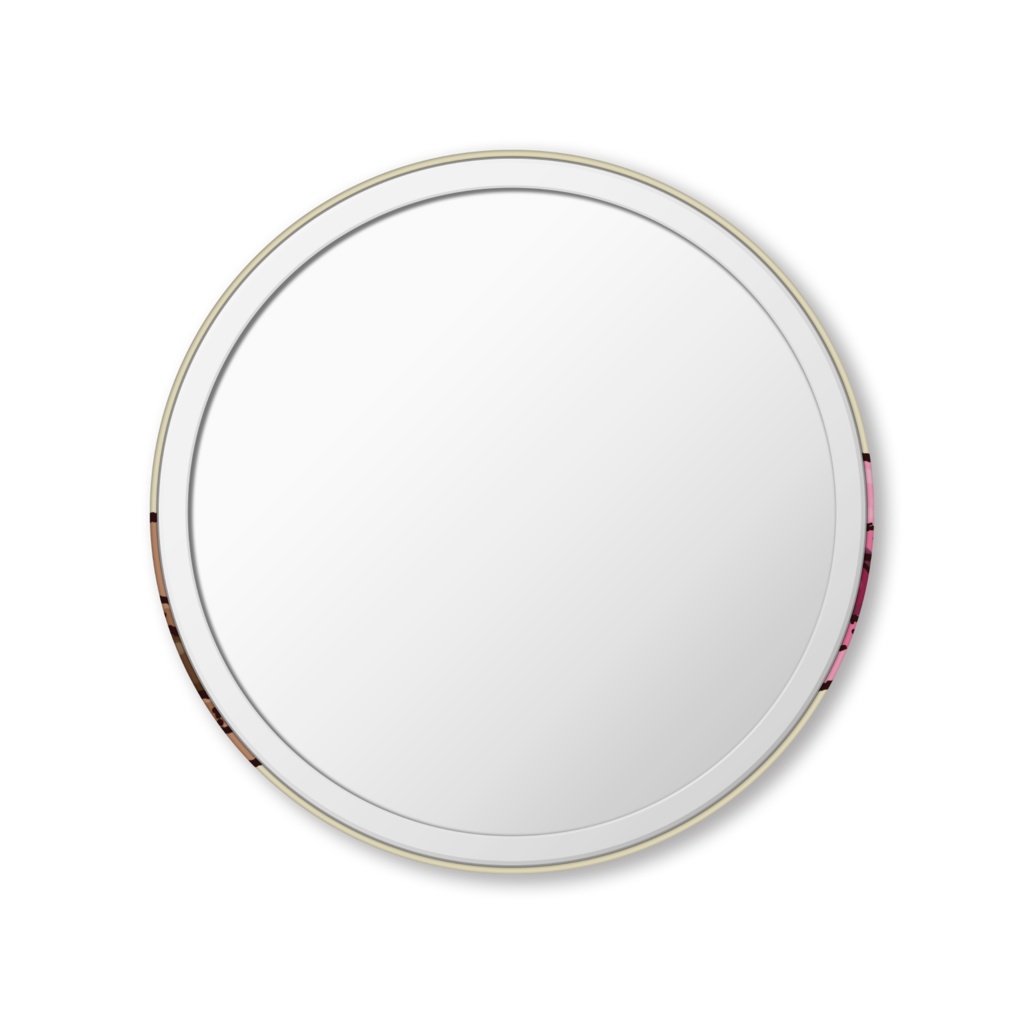 マカロンアホ毛ひよこちゃん缶ミラー