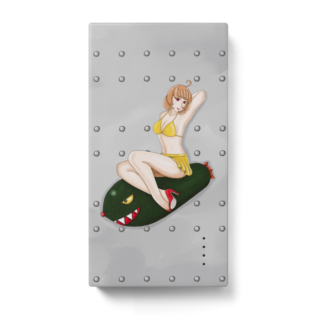 ピンナップガールぴょこちゃんモバイルバッテリー