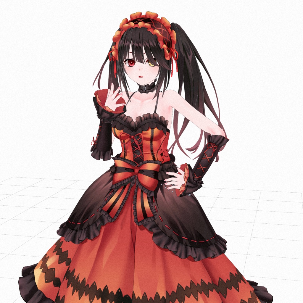 Tokisaki Kurumi 3Ｄモデル