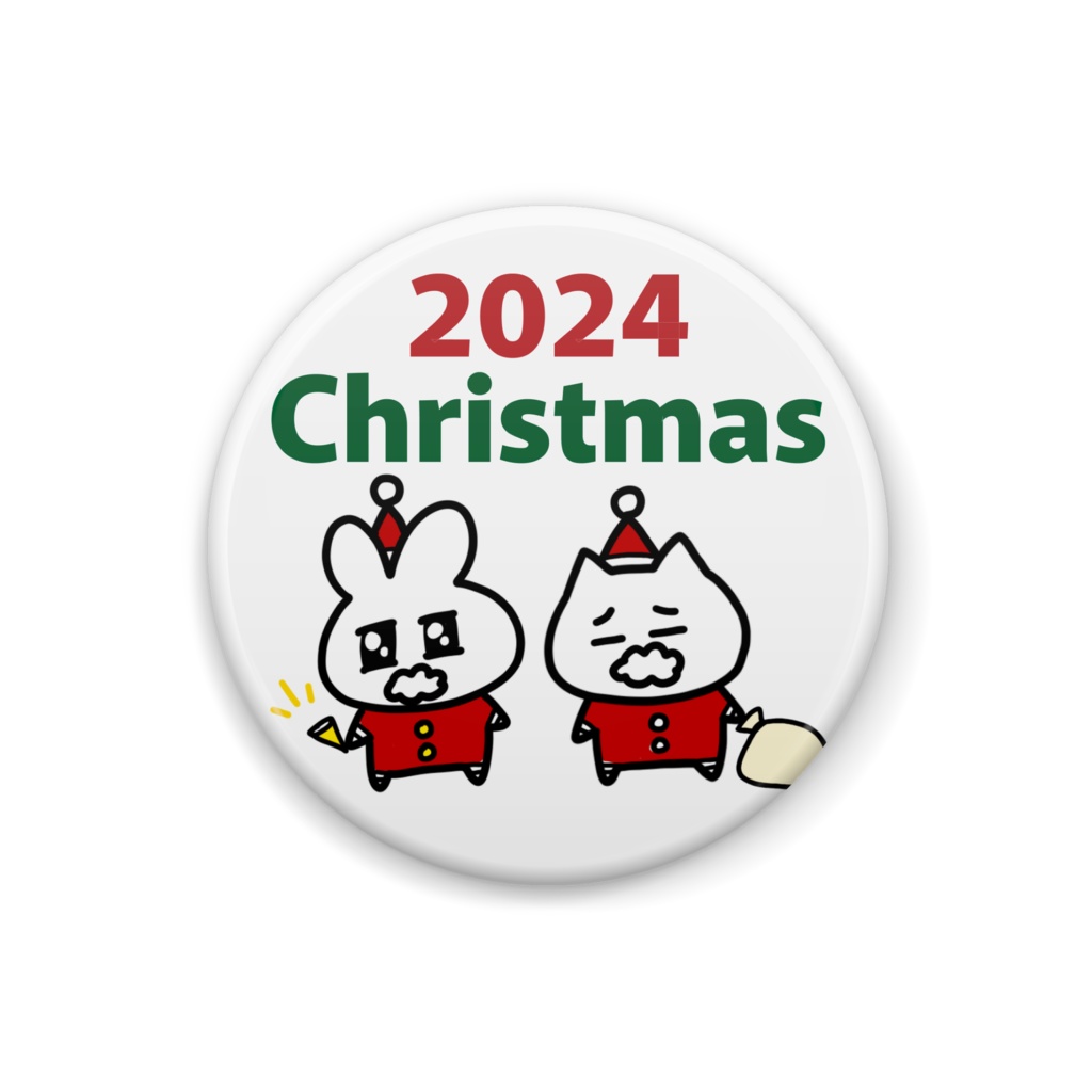おぶこずクリスマス 缶バッジ