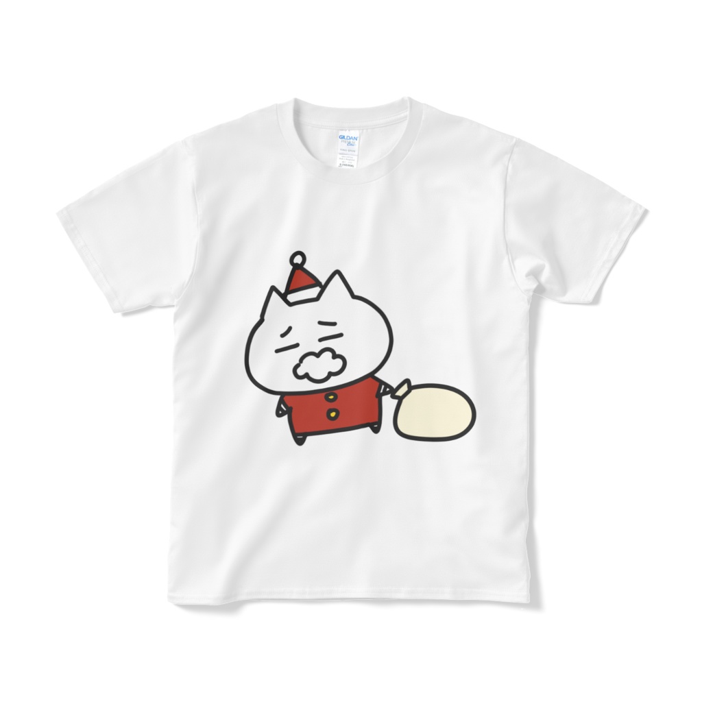 おぶサンタ Tシャツ白