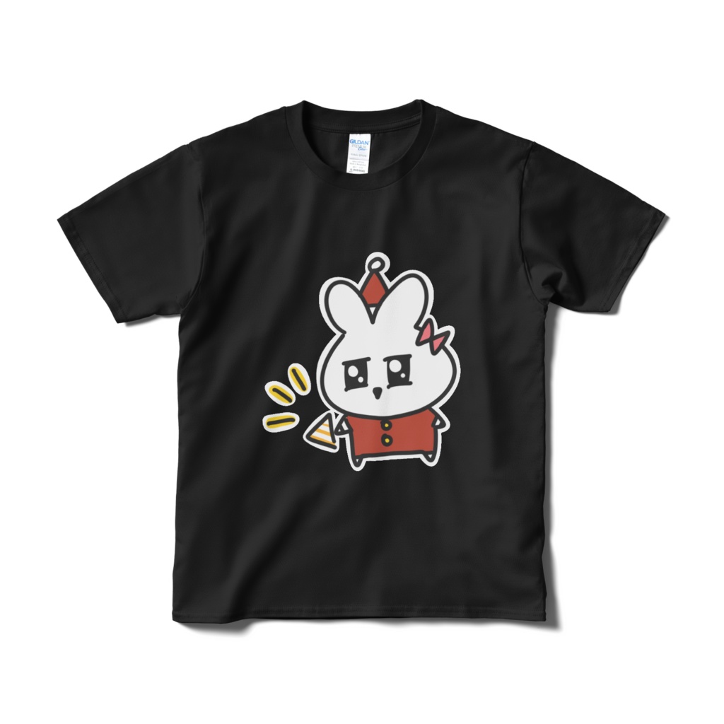 こずサンタ  黒T