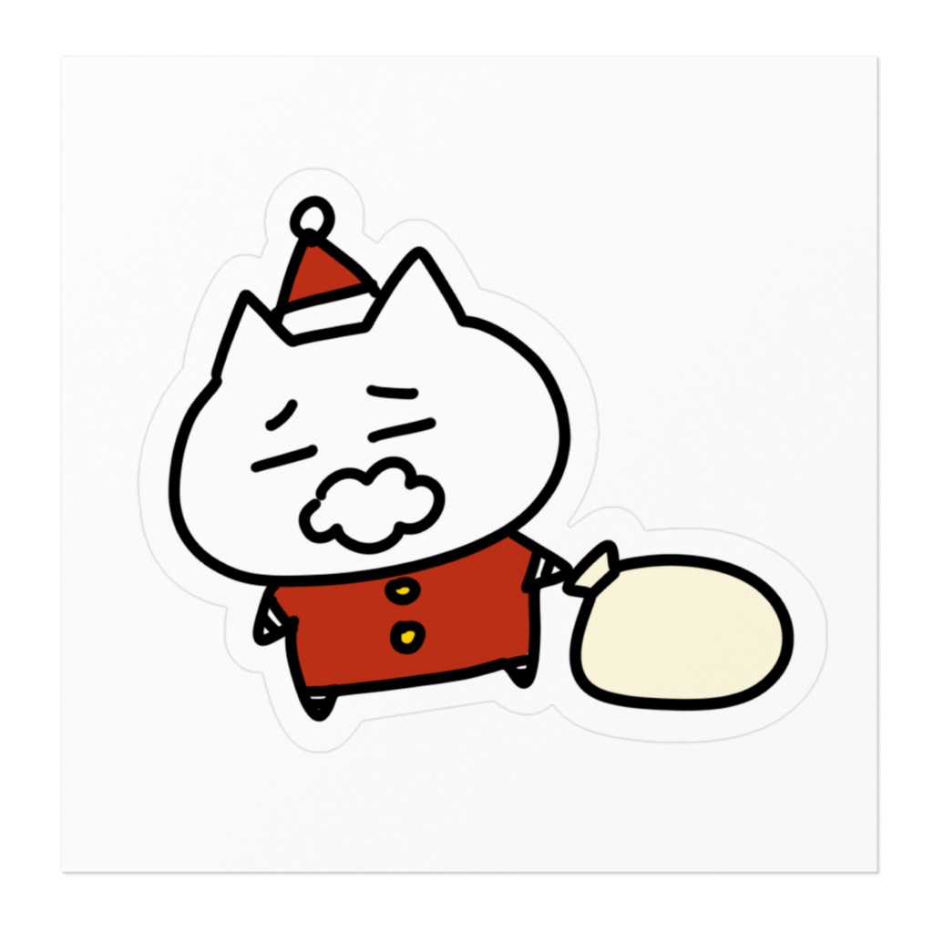 おぶサンタ ステッカー