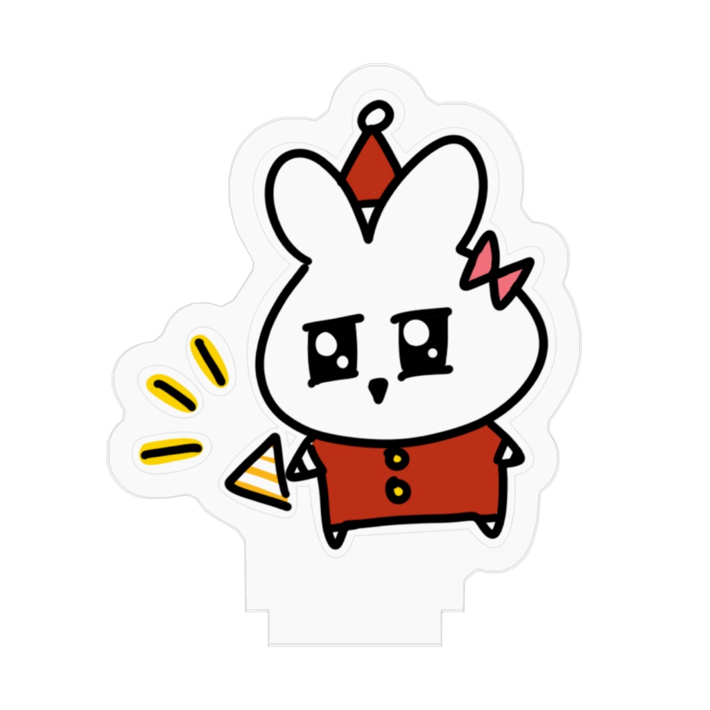 こずサンタ アクリルフィギュア