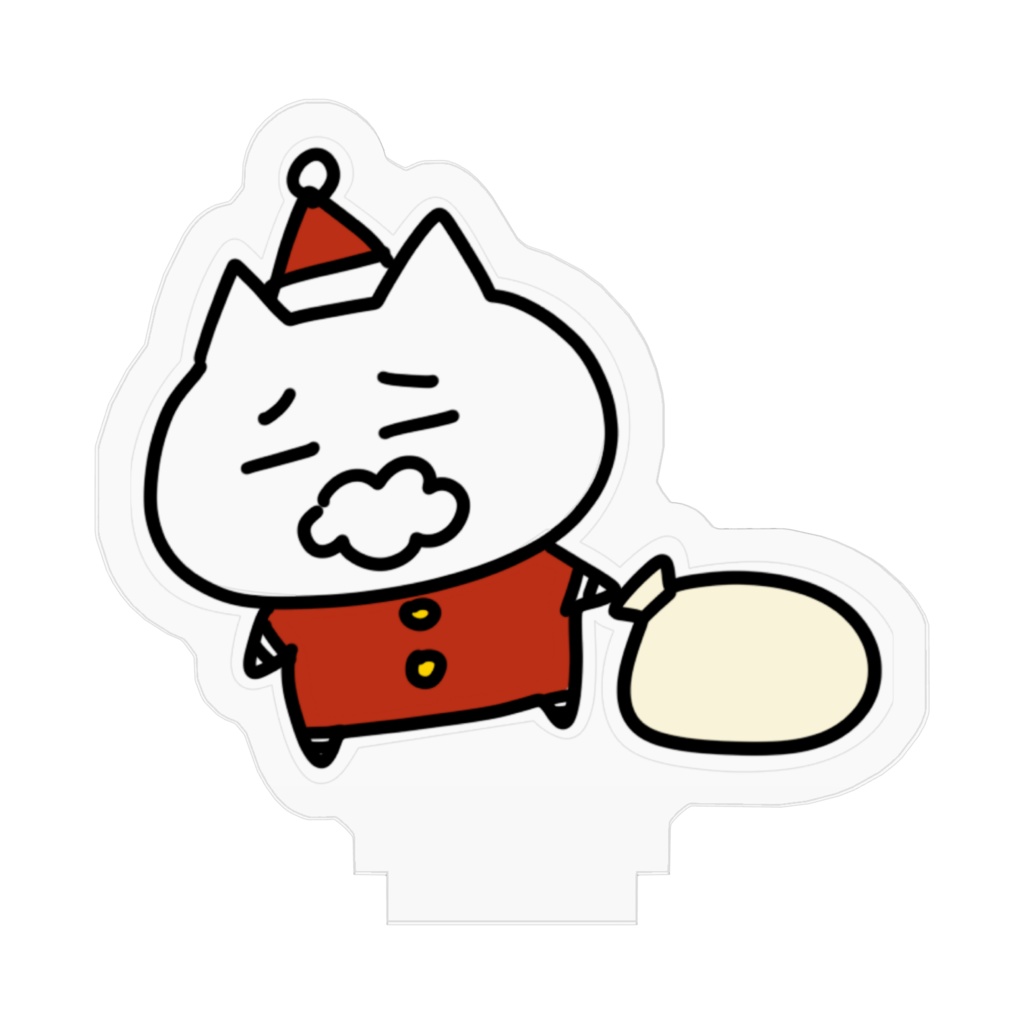 おぶサンタ アクリルフィギュア