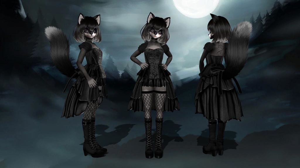 Just a lil' black cat