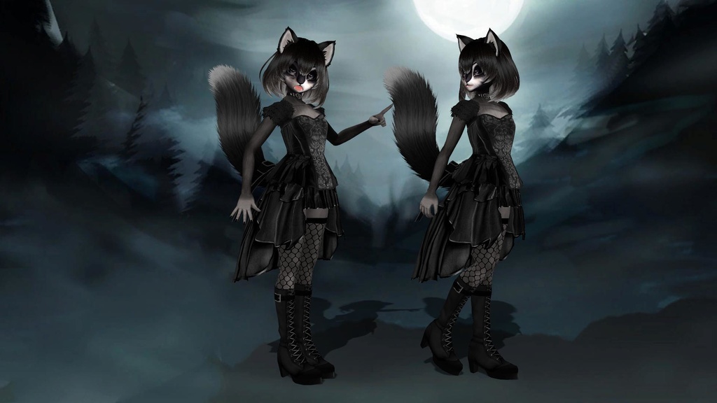 Just a lil' black cat