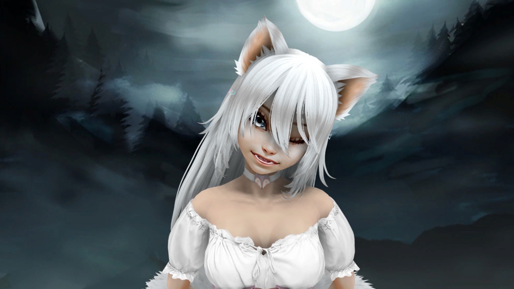 Arctic Kitsune Girl - guwosch - 5/5