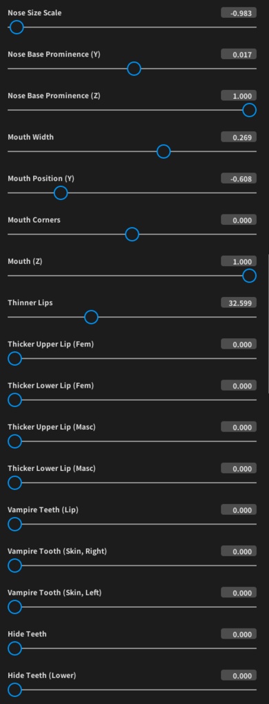 Realistic skin Face (texture)