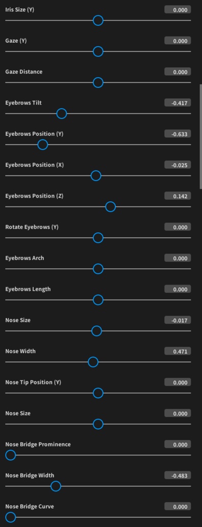 Realistic skin Face (texture)