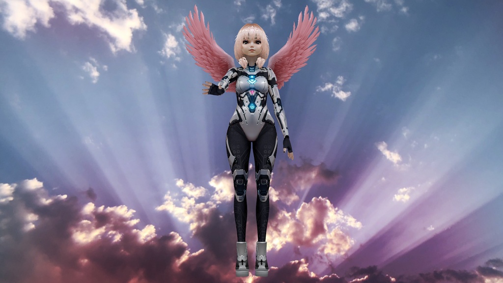Cyberpunk Angel - guwosch - 6/6
