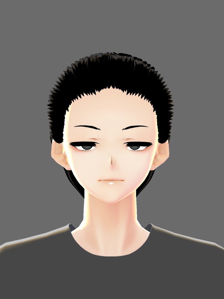 Long Braid hairstyle (Vroid beta version hair preset)