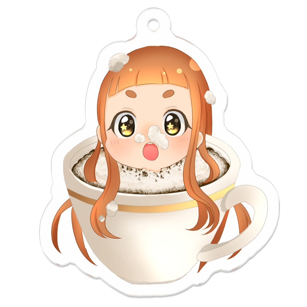 【受注生産】仁奈ちゃんのコーヒーの気持ちアクキー