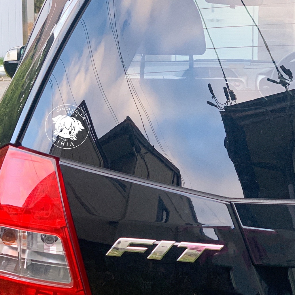 みりあちゃんと一緒!カーステッカー