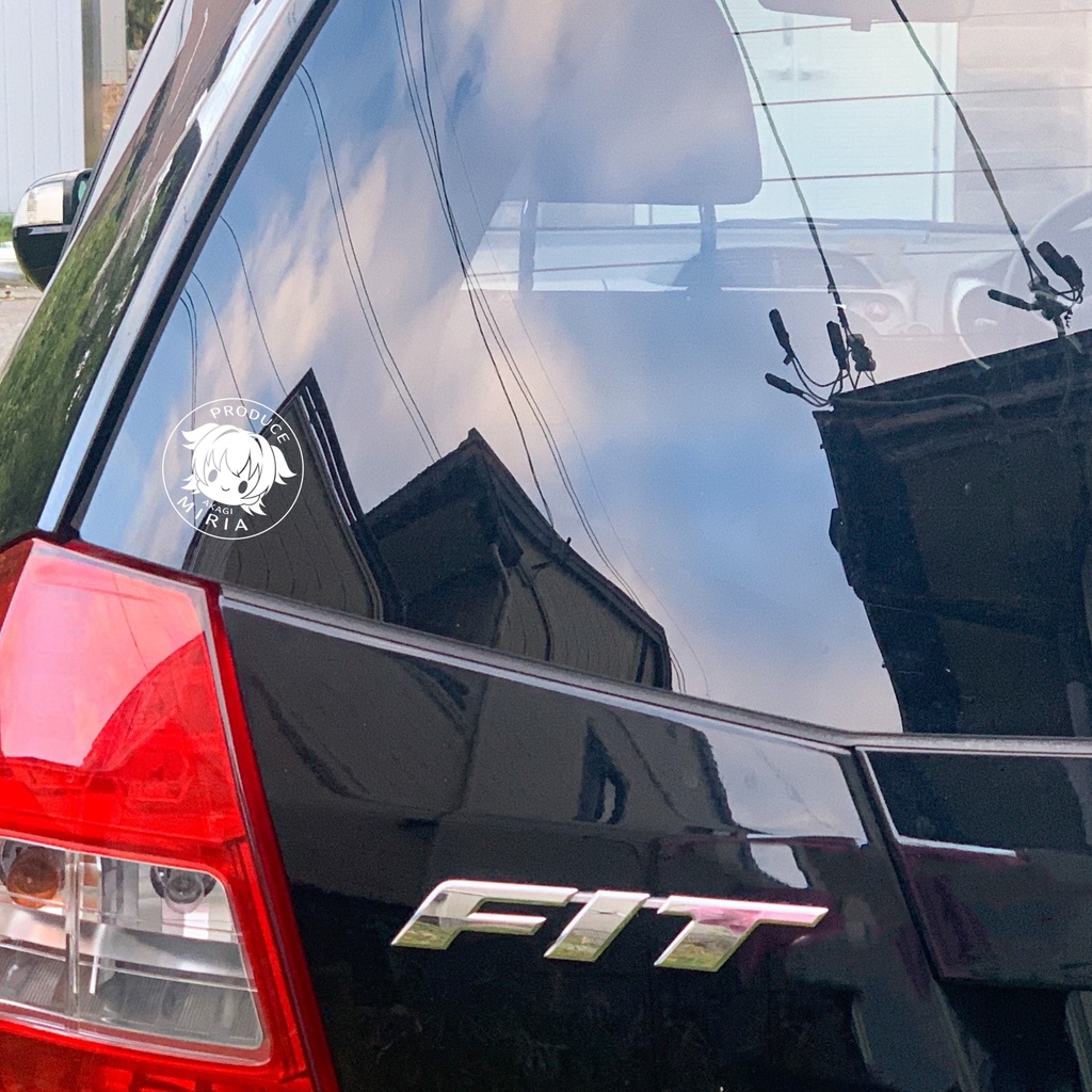 みりあちゃんと一緒!カーステッカー