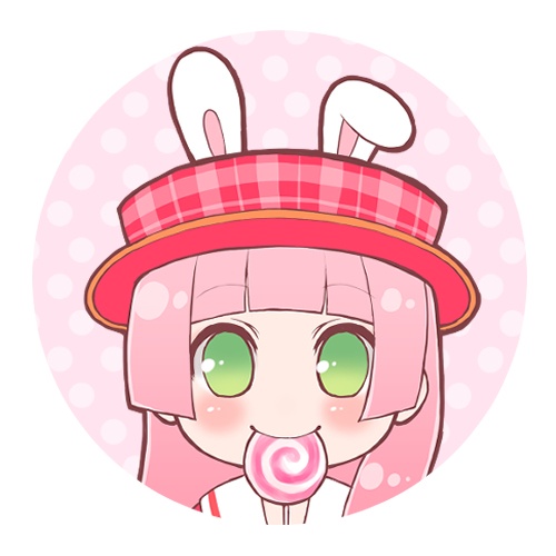 缶バッチ③うさぎ