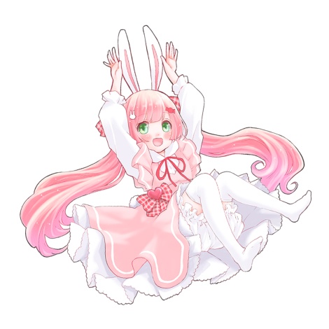 ステッカー うさぎ