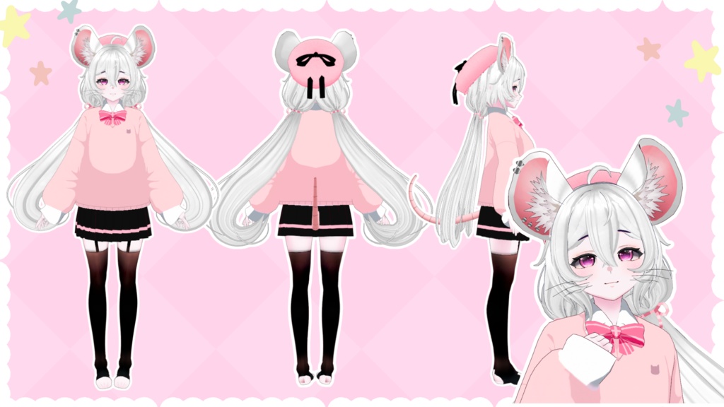 Rat Girl Vtuber Adopt