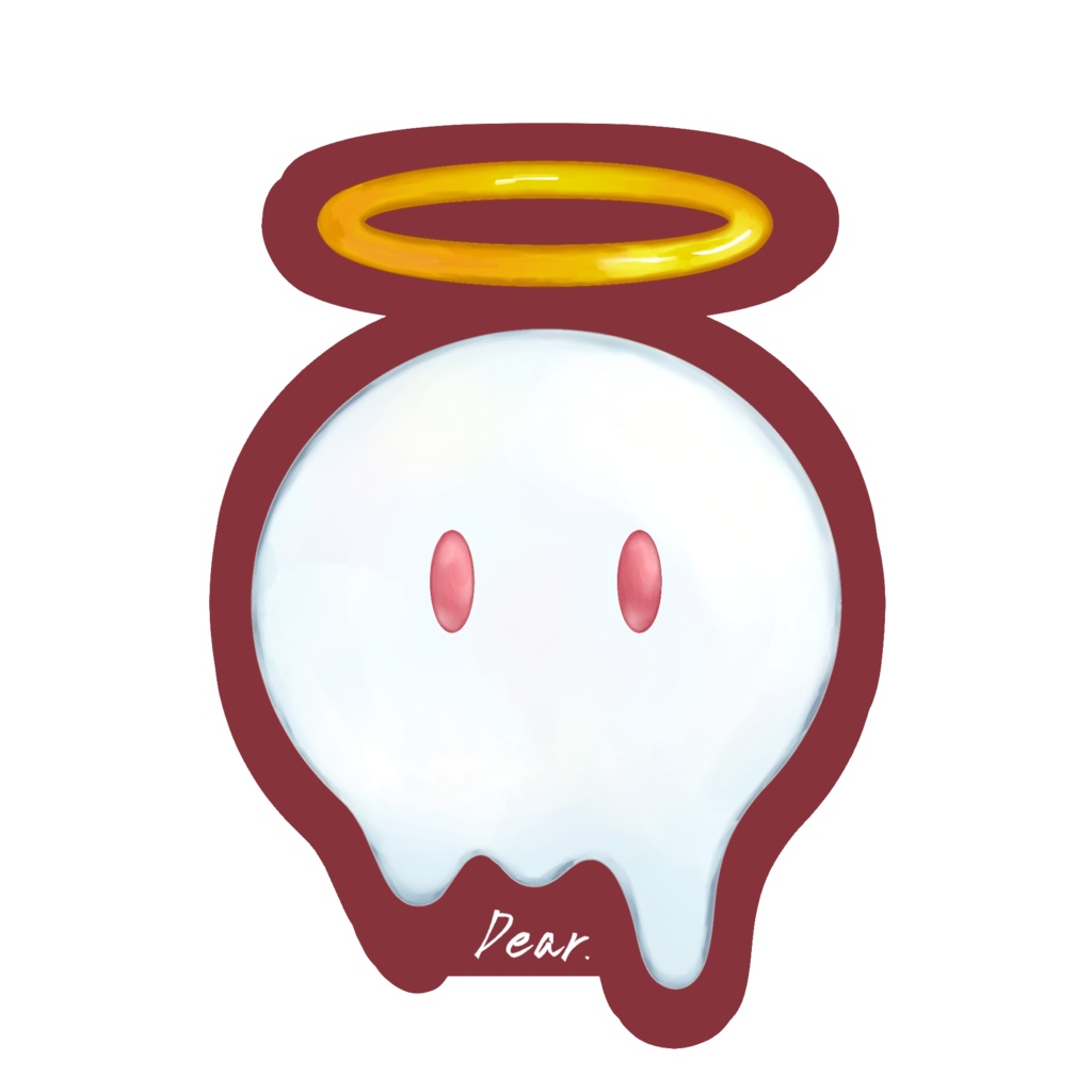 顔グラステッカー　アスセーナ
