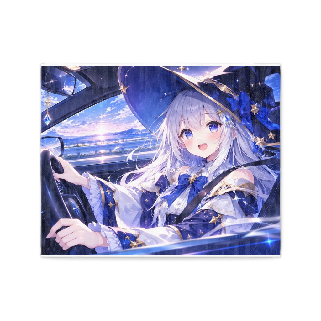 星魔法使い「ルナ・ステラ」オリジナルキャンパス-F3