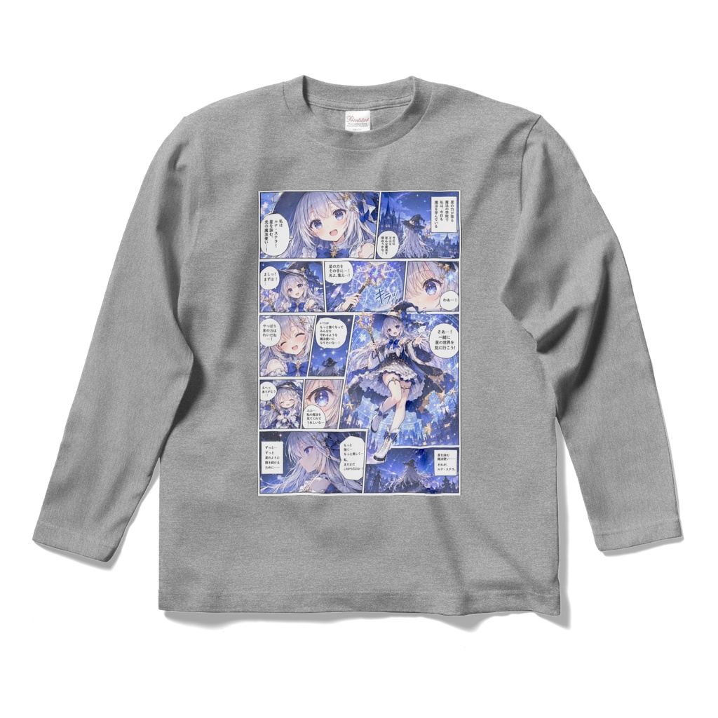 星魔法使い「ルナ・ステラ」オリジナルロングスリーブTシャツ(漫画var.)