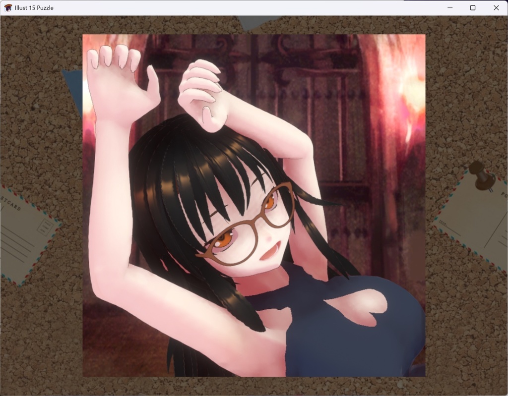 イラスト15パズル(Illust 15 Puzzle)