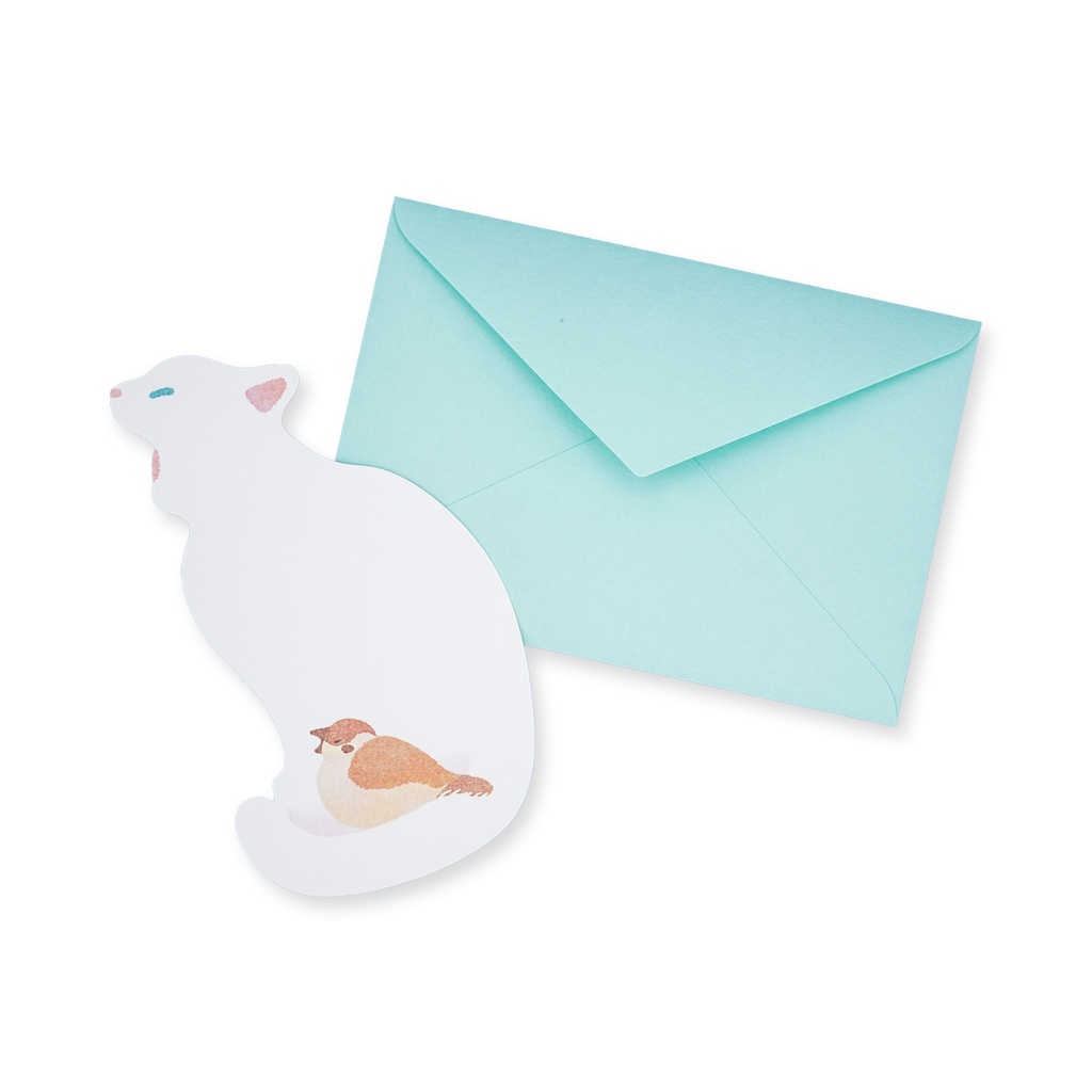 あくびねこのレターセット