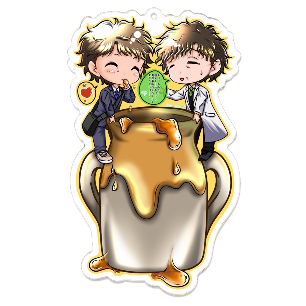 はちみつ&むらいとアクキー　100mm.50mm.70mm