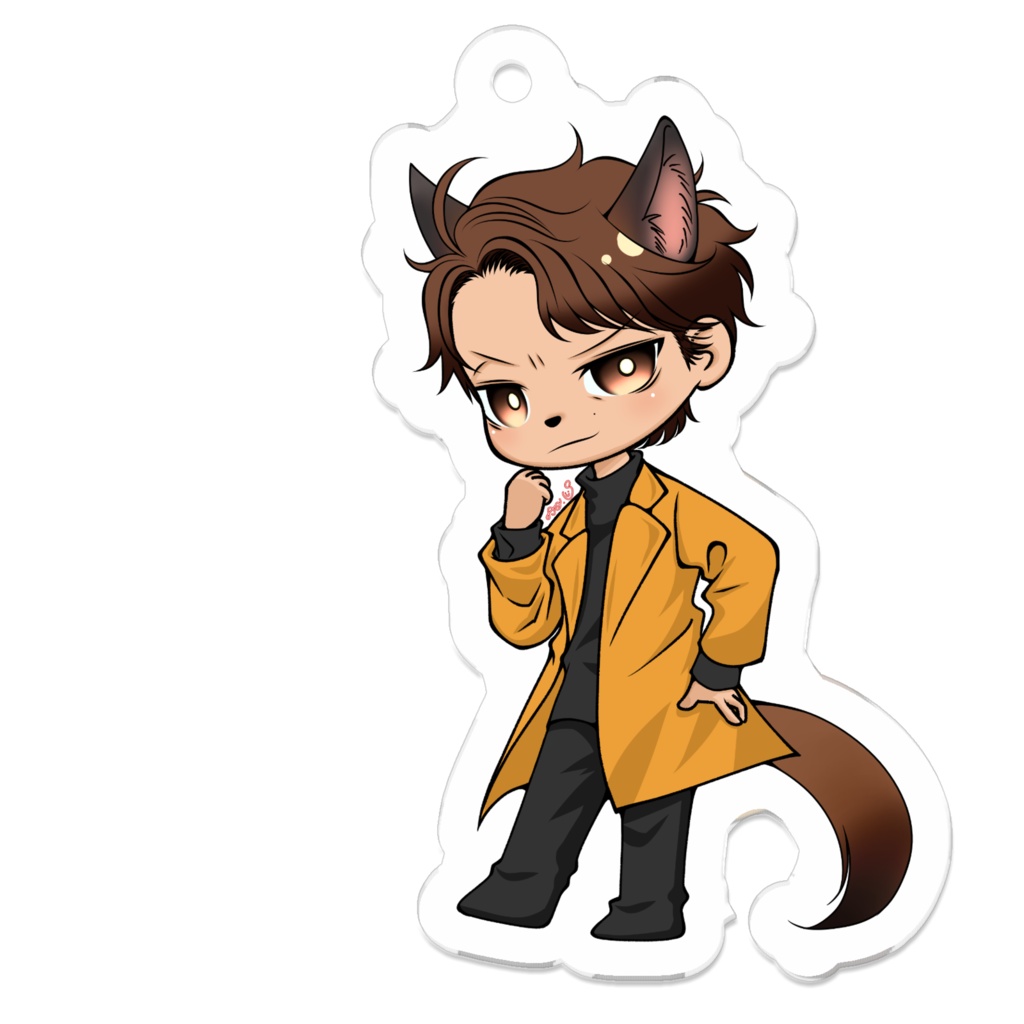 我輩は犬である inugashiraアクキー 獣耳ver.