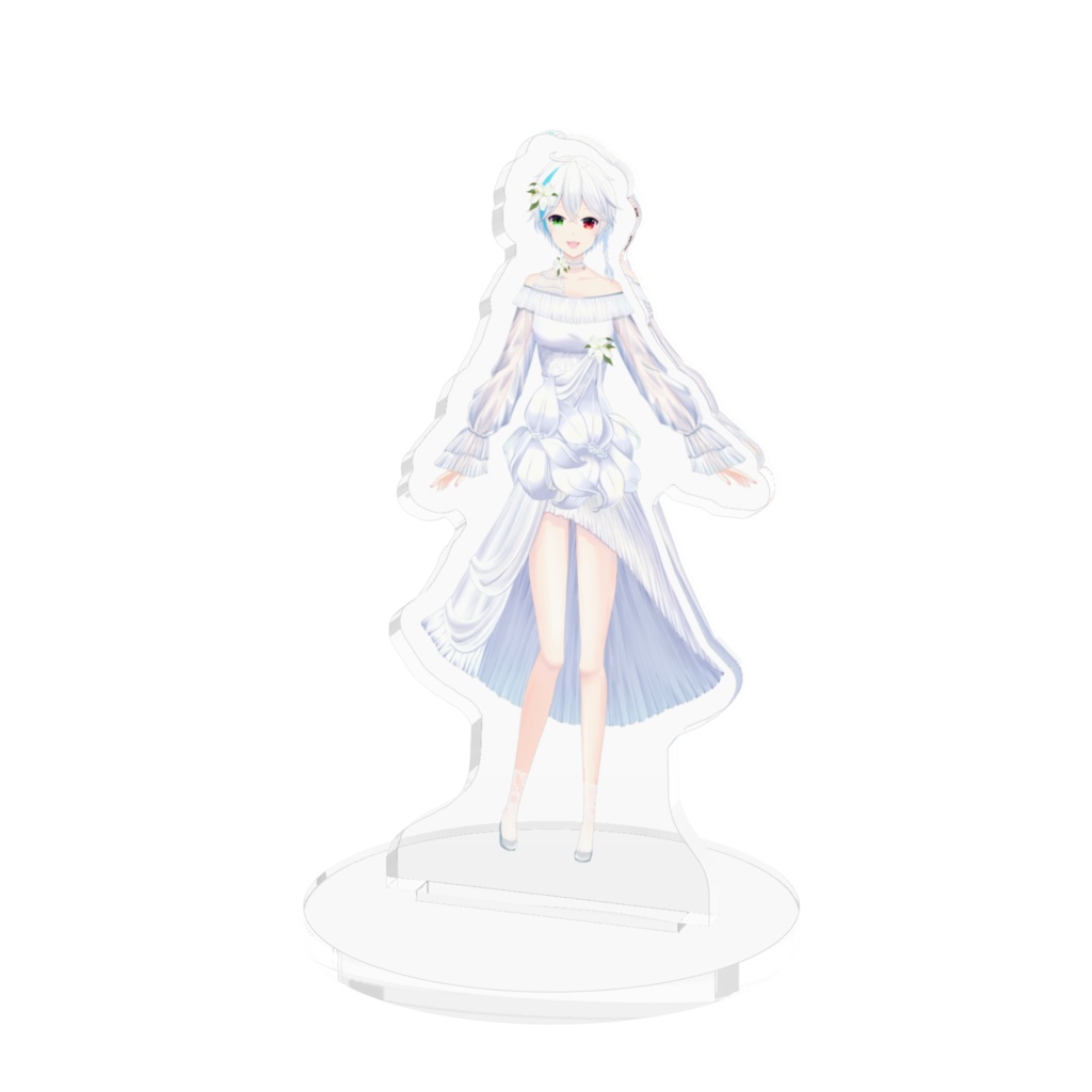 白百合ドレスアクリルスタンド