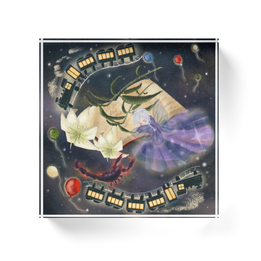 冬香花雪那 2025年生誕記念アクリルブロック